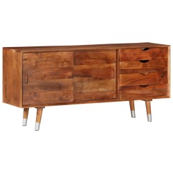 vidaXL TV-Schrank 118×30×55 cm Massivholz Akazie