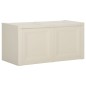 vidaXL Kissenbox Vanilleeis 86x40x42 cm 85 L vidaXL Kissenbox Vanilleeis 86x40x42 cm 85 L