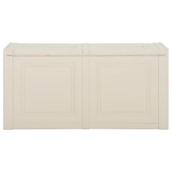 vidaXL Kissenbox Vanilleeis 86x40x42 cm 85 L