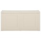 vidaXL Kissenbox Vanilleeis 86x40x42 cm 85 L vidaXL Kissenbox Vanilleeis 86x40x42 cm 85 L