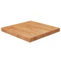 vidaXL Tischplatte Quadratisch Hellbraun 50x50x4cm Behandelte Eiche vidaXL Tischplatte Quadratisch Hellbraun 50x50x4cm Behandelte Eiche