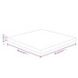 vidaXL Tischplatte Quadratisch Hellbraun 50x50x4cm Behandelte Eiche vidaXL Tischplatte Quadratisch Hellbraun 50x50x4cm Behandelte Eiche