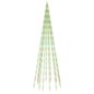vidaXL LED-Weihnachtsbaum für Fahnenmast Mehrfarbig 732 LEDs 500 cm vidaXL LED-Weihnachtsbaum für Fahnenmast Mehrfarbig 732 LEDs 500 cm