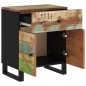 vidaXL Nachttisch 50x33x60 cm Altholz Massiv & Holzwerkstoff