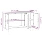 vidaXL Sideboard Weiß 105x30x65,5 cm Holzwerkstoff vidaXL Sideboard Weiß 105x30x65,5 cm Holzwerkstoff