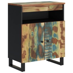 vidaXL Sideboard mit 2 Türen 60x33x75 cm Altholz Massiv