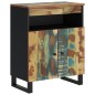 vidaXL Sideboard mit 2 Türen 60x33x75 cm Altholz Massiv vidaXL Sideboard mit 2 Türen 60x33x75 cm Altholz Massiv