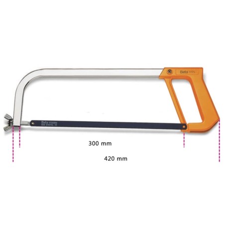 Beta Tools Bügelsäge 1725 Stahl 017250001