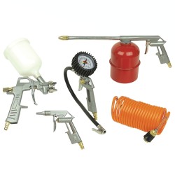 Brüder Mannesmann fünfteiliges Druckluft-Set 1527
