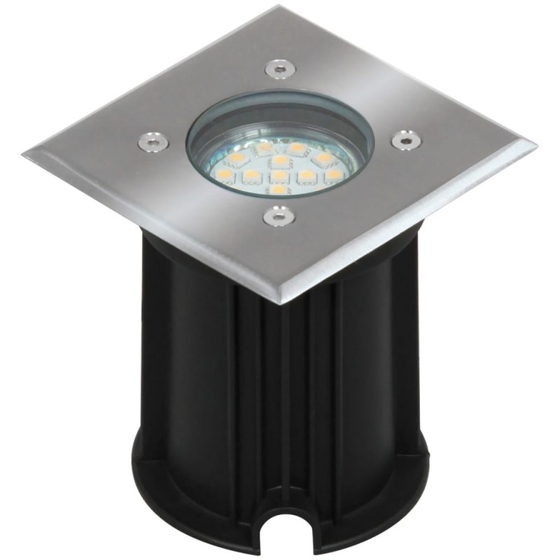 Smartwares LED-Bodeneinbaustrahler 3 W Schwarz 5000.459 Smartwares LED-Bodeneinbaustrahler 3 W Schwarz 5000.459