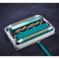 Leifheit Teppichkehrer Regulus Türkis und Weiß 11700 Leifheit Teppichkehrer Regulus Türkis und Weiß 11700