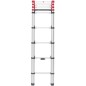 Hailo Teleskopleiter FlexLine 260 Aluminium 264 cm 7113-091 Hailo Teleskopleiter FlexLine 260 Aluminium 264 cm 7113-091