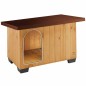Ferplast Hundehütte Baita 80 Braun 102 x 70 x 65,5 cm 87015000