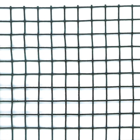 Nature Schweißgitter-Gartenzaun 5x5 mm 1x3 m Grün