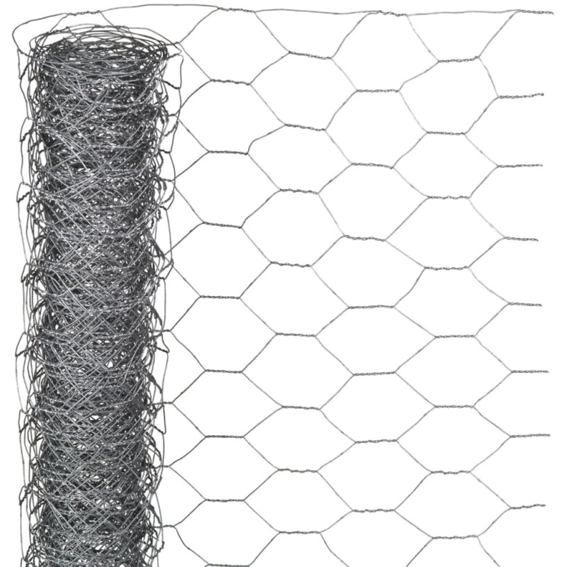 Nature Sechseckgeflecht 0,5x10 m 25 mm Verzinkter Stahl Nature Sechseckgeflecht 0,5x10 m 25 mm Verzinkter Stahl