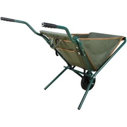 Esschert Design Faltbare Schubkarre Grün GT138