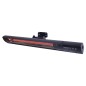 Sunred Wandheizstrahler Royal Diamond Dark 2500W Rotgold-Kohle Schwarz Sunred Wandheizstrahler Royal Diamond Dark 2500W Rotgold-Kohle Schwarz