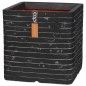 Capi Blumentopf Nature Row Quadratisch 40 x 40 cm Anthrazit KRWZ903 Capi Blumentopf Nature Row Quadratisch 40 x 40 cm Anthrazit KRWZ903