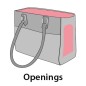 FLAMINGO Haustier-Tragetasche Lior Schwarz 45 x 19 x 29 cm FLAMINGO Haustier-Tragetasche Lior Schwarz 45 x 19 x 29 cm