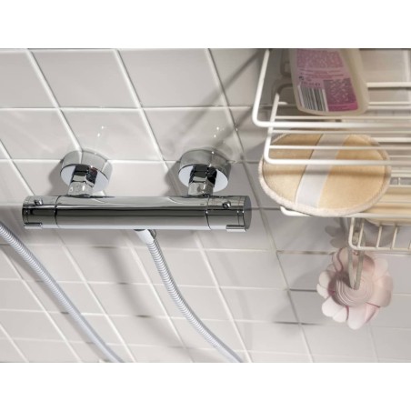 SCHÜTTE Duscharmatur mit Thermostat LONDON 5,5 cm