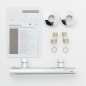 SCHÜTTE Duscharmatur mit Thermostat LONDON 5,5 cm SCHÜTTE Duscharmatur mit Thermostat LONDON 5,5 cm