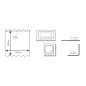 RIDDER Duschvorhang Satin White 180 x 200 cm RIDDER Duschvorhang Satin White 180 x 200 cm