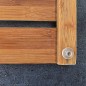RIDDER Holz-Badteppich Grating Nature 72 x 38 cm RIDDER Holz-Badteppich Grating Nature 72 x 38 cm