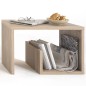FMD Couchtisch 2-in-1 59×36×38 cm Eichenbraun FMD Couchtisch 2-in-1 59×36×38 cm Eichenbraun