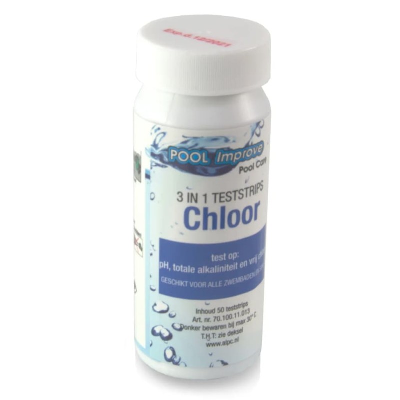 Pool Improve 3-in-1 Teich Teststreifen 50 Stk. Pool Improve 3-in-1 Teich Teststreifen 50 Stk.