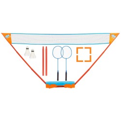 Get & Go Badminton-Set Blau und Orange 
