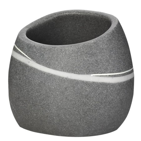 RIDDER Zahnputzbecher Little Rock Grau