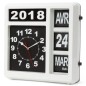 Perel Klappzahlen-Wanduhr 31x31 cm Französische Version Perel Klappzahlen-Wanduhr 31x31 cm Französische Version