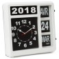 Perel Klappzahlen-Wanduhr 31x31 cm Französische Version Perel Klappzahlen-Wanduhr 31x31 cm Französische Version