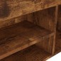 Schuhbank mit Kissen Räuchereiche 80x30x47 cm Holzwerkstoff Schuhbank mit Kissen Räuchereiche 80x30x47 cm Holzwerkstoff