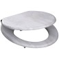 SCHÜTTE Toilettensitz mit Absenkautomatik LIGHT WOOD MDF SCHÜTTE Toilettensitz mit Absenkautomatik LIGHT WOOD MDF