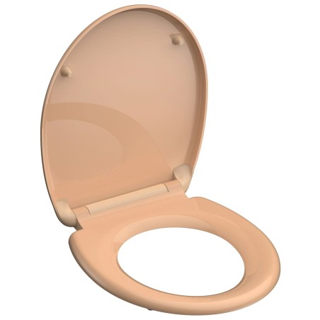 SCHÜTTE Toilettensitz mit Absenkautomatik BEIGE Duroplast