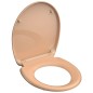 SCHÜTTE Toilettensitz mit Absenkautomatik BEIGE Duroplast SCHÜTTE Toilettensitz mit Absenkautomatik BEIGE Duroplast