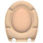 SCHÜTTE Toilettensitz mit Absenkautomatik BEIGE Duroplast SCHÜTTE Toilettensitz mit Absenkautomatik BEIGE Duroplast