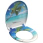 SCHÜTTE Toilettensitz mit Absenkautomatik CARRIBEAN Duroplast Bedruckt SCHÜTTE Toilettensitz mit Absenkautomatik CARRIBEAN Duroplast Bedruckt