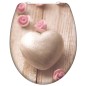 SCHÜTTE Toilettensitz mit Absenkautomatik ROMANTIC Duroplast Bedruckt SCHÜTTE Toilettensitz mit Absenkautomatik ROMANTIC Duroplast Bedruckt