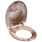 SCHÜTTE Toilettensitz mit Absenkautomatik ROMANTIC Duroplast Bedruckt SCHÜTTE Toilettensitz mit Absenkautomatik ROMANTIC Duroplast Bedruckt