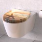 SCHÜTTE Toilettensitz mit Absenkautomatik SEA STAR Duroplast Bedruckt SCHÜTTE Toilettensitz mit Absenkautomatik SEA STAR Duroplast Bedruckt