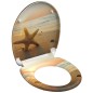 SCHÜTTE Toilettensitz mit Absenkautomatik SEA STAR Duroplast Bedruckt SCHÜTTE Toilettensitz mit Absenkautomatik SEA STAR Duroplast Bedruckt