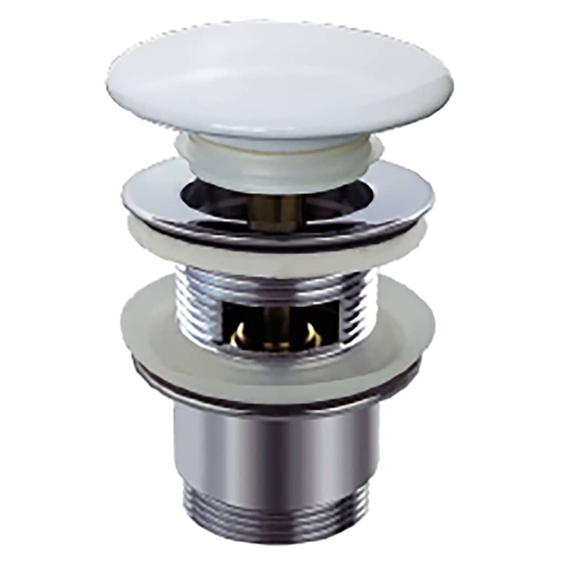 SCHÜTTE Designer-Ablaufgarnitur 1¼"x65 mm Weiß SCHÜTTE Designer-Ablaufgarnitur 1¼"x65 mm Weiß