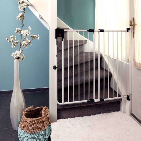 A3 Baby & Kids Schutzgitter SafeDoor Weiß 75,5-116 cm  