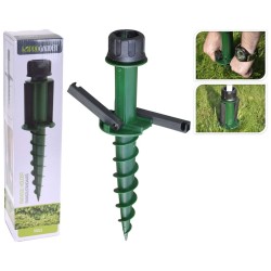 ProGarden Sonnenschirmhalter mit Erdspieß 44 cm 