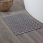 Sealskin Badematte Trellis Baumwolle 60x90 cm Schwarz und Weiß Sealskin Badematte Trellis Baumwolle 60x90 cm Schwarz und Weiß