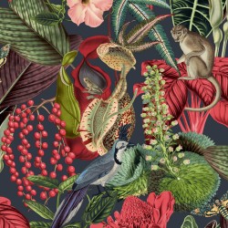 DUTCH WALLCOVERINGS Tapete Amazonas Mehrfarbig
