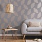 DUTCH WALLCOVERINGS Tapete Fawning Feather Grau und Rotgolden DUTCH WALLCOVERINGS Tapete Fawning Feather Grau und Rotgolden