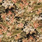 DUTCH WALLCOVERINGS Tapete Blumenmuster Schwarz DUTCH WALLCOVERINGS Tapete Blumenmuster Schwarz